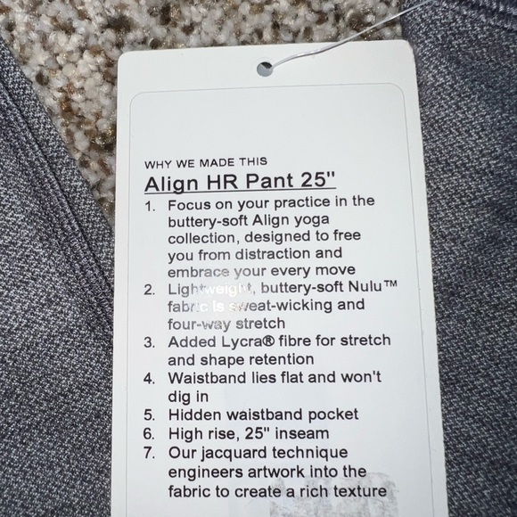 New lululemon align leggings - Picture 8 of 10
